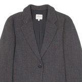ARMANI COLLEZIONI Womens Blazer Jacket Black Knit M