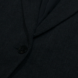 ARMANI COLLEZIONI Womens Blazer Jacket Black Knit M