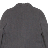 ARMANI COLLEZIONI Womens Blazer Jacket Black Knit M