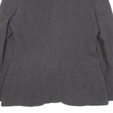 ARMANI COLLEZIONI Womens Blazer Jacket Black Knit M