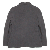 ARMANI COLLEZIONI Womens Blazer Jacket Black Knit M