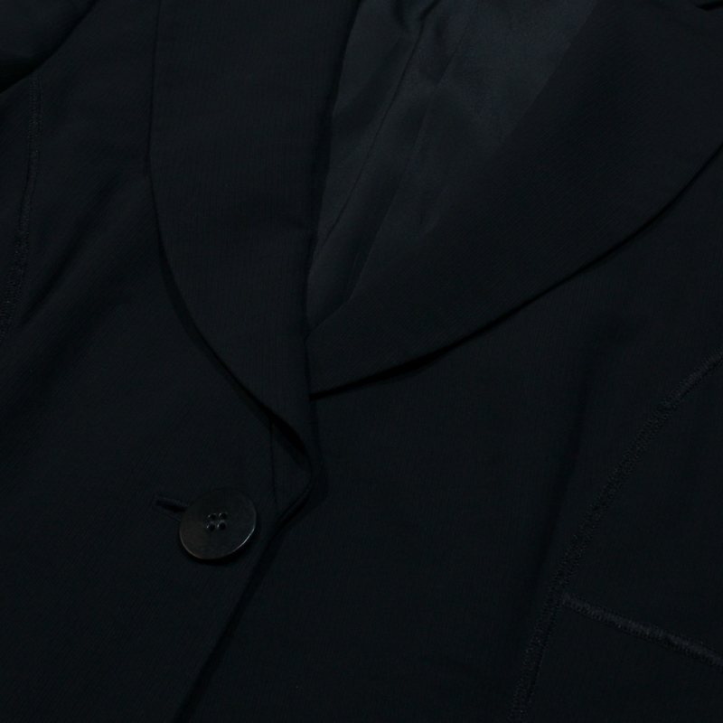 ARMANI COLLEZIONI Womens Blazer Jacket Black Knit L