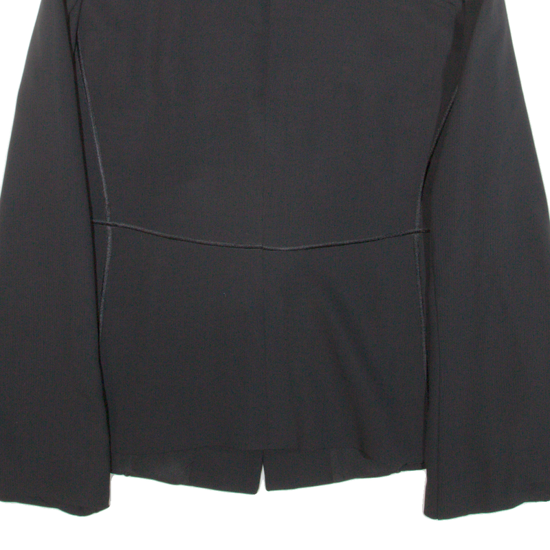 ARMANI COLLEZIONI Womens Blazer Jacket Black Knit L