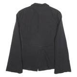 ARMANI COLLEZIONI Womens Blazer Jacket Black Knit L