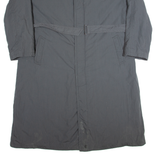 TOPMAN Insulated Mens Trench Coat Grey M