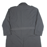 TOPMAN Insulated Mens Trench Coat Grey M