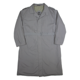 TAILOR DRESS Mens Trench Coat Grey M