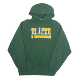 JERZEES ALACER HILLMEN Mens Green Hoodie USA L