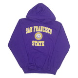 GILDAN San Francisco State Womens Purple Hoodie USA M
