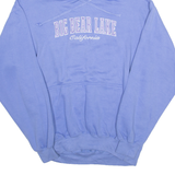 ESY SURF CO Big Bear Lake California Mens Blue Hoodie USA XL