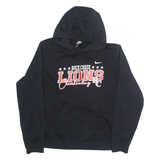NIKE Rock Creek Lions Cheerleading Womens Black Hoodie USA 2XL