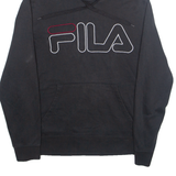 FILA Womens Black Hoodie S