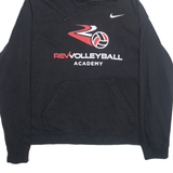 NIKE Rev Volleyball Academy Womens Black Hoodie USA 2XL