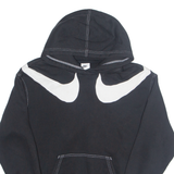 NIKE Oversized Mens Black Hoodie XS