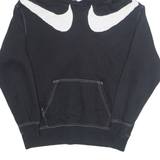NIKE Oversized Mens Black Hoodie XS