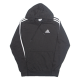 ADIDAS Mens Black Hoodie S
