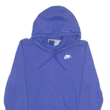 NIKE Womens Blue Hoodie M