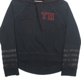 TOMMY SPORT Womens Black Hoodie S