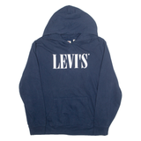 LEVI'S Mens Blue Hoodie L