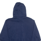 NIKE University Basketball Mens Blue Hoodie USA XL