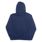 NIKE University Basketball Mens Blue Hoodie USA XL