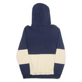 FILA Colourblock Mens Blue Hoodie M