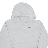 FILA Mens Grey Hoodie S