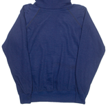 ADIDAS Womens Blue Hoodie 90s USA L