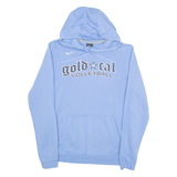NIKE Gold Cal VOLLEYBALL Womens Blue Hoodie USA M