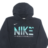 NIKE Volleyball Mens Black Hoodie USA L