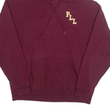 RUSSELL ATHLETIC PLL Baseball Mens Maroon Hoodie USA XL