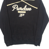 STADIUM ATHLETES Purdue Boilermakers Football Team Mens Black Hoodie 90s USA M