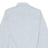 NAUTICA Mens Shirt Blue Check Long Sleeve M
