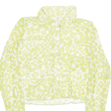 FB SISTER Sheer Womens Printed Shirt Green Collared Long Sleeve Floral S