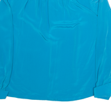 LLOYD WILLIAMS Womens Shirt Blue Collared Long Sleeve UK 10