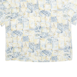 KATHY IKE Womens Printed Top Beige Floral L