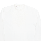 WORTHINGTON Womens Blouse White Long Sleeve UK 12