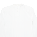 WORTHINGTON Womens Blouse White Long Sleeve UK 12