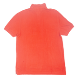 TOMMY HILFIGER Custom Fit Mens Polo Shirt Red L