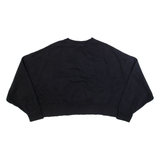 NIKE Womens Sweatshirt Black L