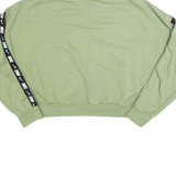 NIKE Cropped Womens Sweatshirt Green XL