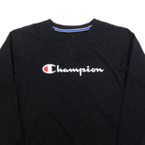 CHAMPION Mens Sweatshirt Black M