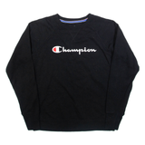 CHAMPION Mens Sweatshirt Black M