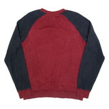 NIKE Mens Sweatshirt Maroon S