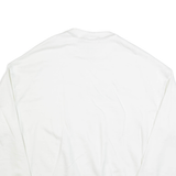REEBOK Womens Sweatshirt White M