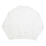 REEBOK Womens Sweatshirt White M