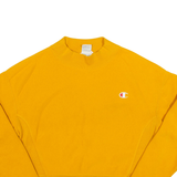 CHAMPION REVERSE WEAVE Womens Sweatshirt Yellow S
