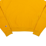 CHAMPION REVERSE WEAVE Womens Sweatshirt Yellow S