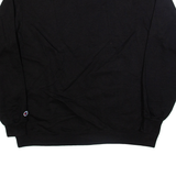 CHAMPION Mens Sweatshirt Black XL