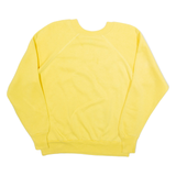 ULTRA SWEATS Flowers Womens Sweatshirt Yellow M